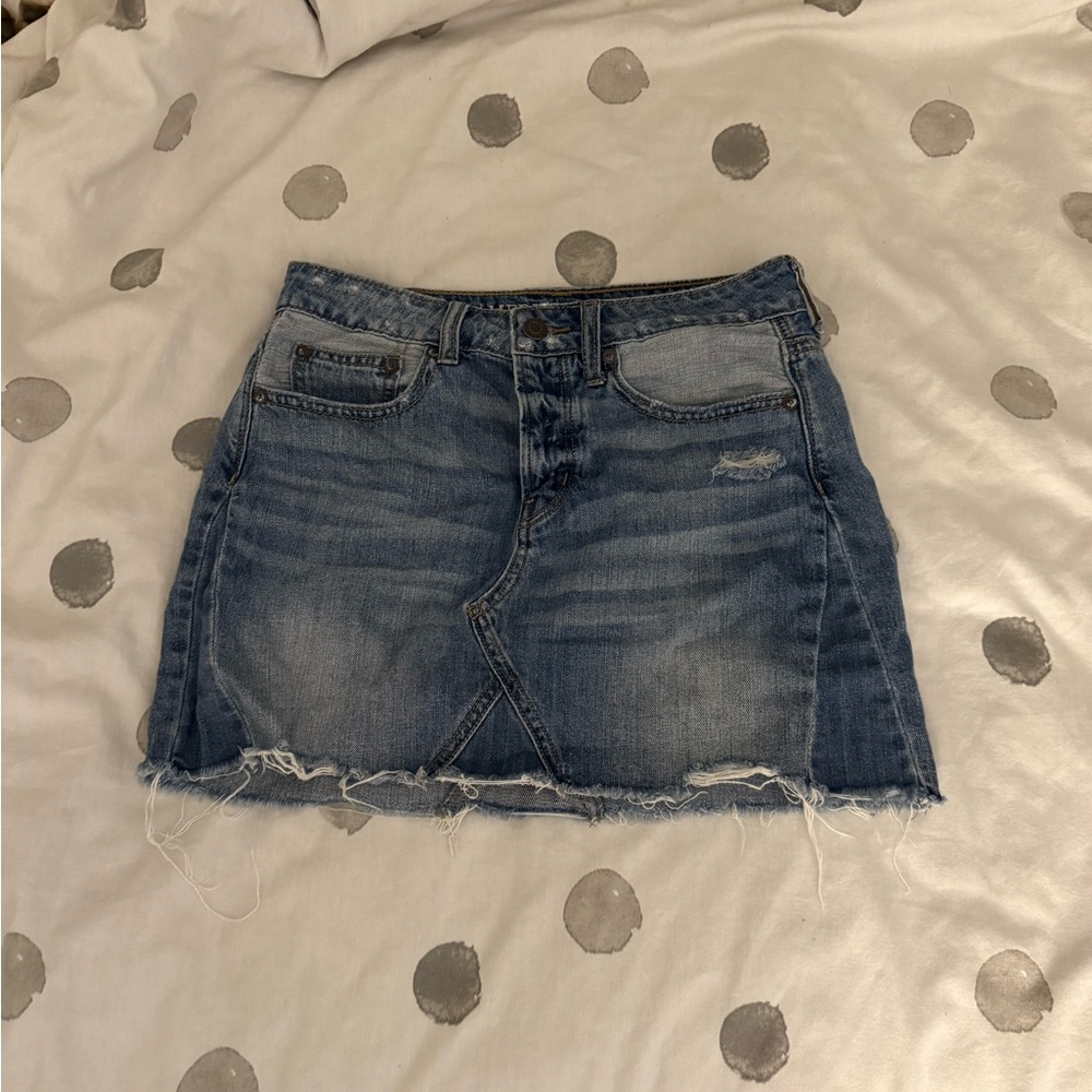 American Eagle Denim Mini Skirt